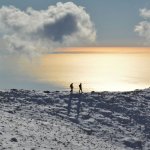 Alpininismo invernale... vista mare! | Foto Orto Botanico Pellegrini - Ansaldi